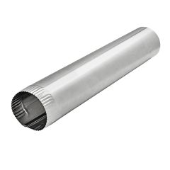 Lambro 4" x 60" Aluminum Snap-Lock Pipe | 427