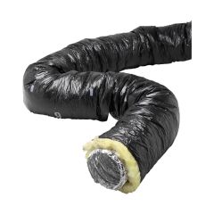 6" x 25' Insulated Flex Duct, ventilation, ventilation accessories, duct, insulated
