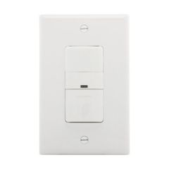 Eaton Occupancy Sensing Wall Switch, White | OS306U-W