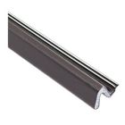 Simply Conserve 84” Kerf Channel Open Cell Foam Gasket Door Seal, Brown | QEBD650 84 B CS 150