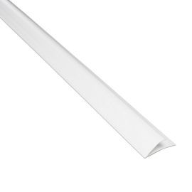 Simply Conserve® 1.2" x 84" ProFlex V-Type Weatherstripping, White (Case of 100) | WS071W