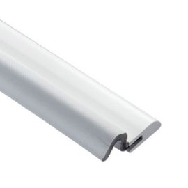 Simply Conserve 36” x 84” x 2” PVC Door Set w/ Open Cell Foam Gasket, White | DS060W-W